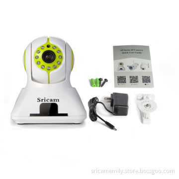 Sricam SP006 H.264 Pan Tilt IR-CUT Night Vision Dome Model Wireless Wifi Onvif Protocal IP Camera
